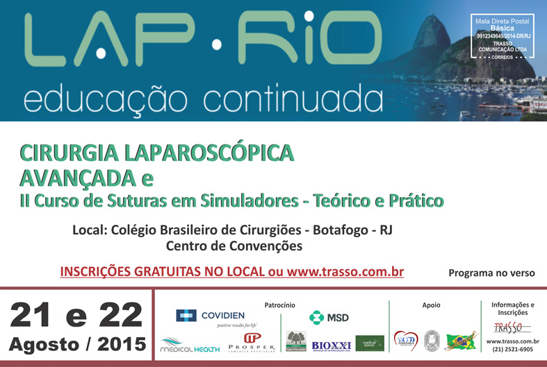 LAP-RIO - Módulo II 2015 - Flyer - frente