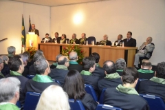 O grupo de novos Eméritos e Adjunto Jubilado