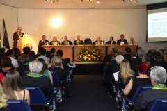 A Mesa Diretora da cerimônia