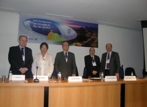 Na foto, o TCBC José Luiz Pacheco, TCBC Marcia Rosa de Araújo, TCBC Heládio Feitosa, TcCBC Talvane de Marins de Moraes e TCBC Paulo Roberto Corsi.
